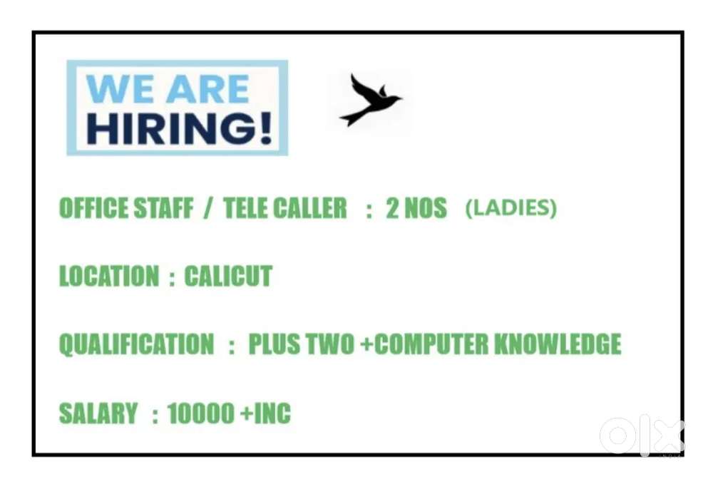 Office staff/Tele caller