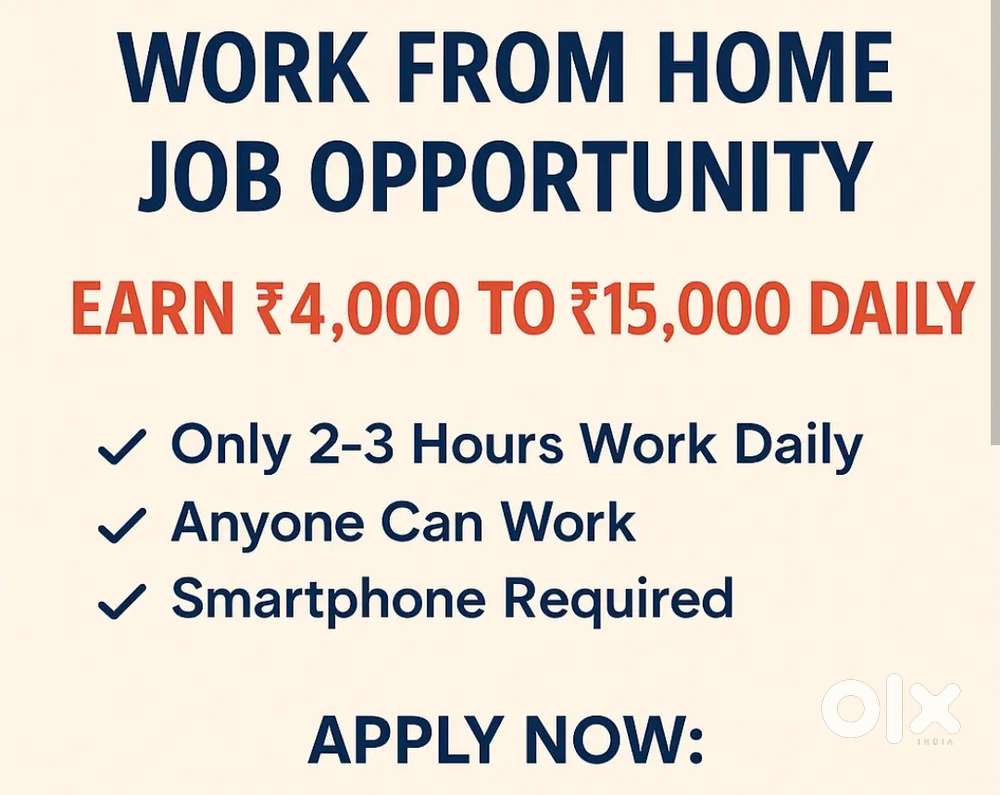 Work from home Calling ke liye girls or boys  vacancy !