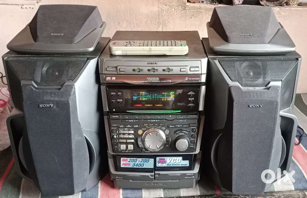 Sony 4.1 music system vx8 home theatre look brand new