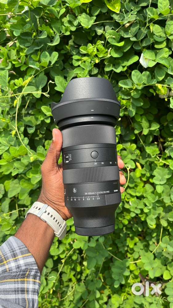 sigma 28-105 sony E mount leans