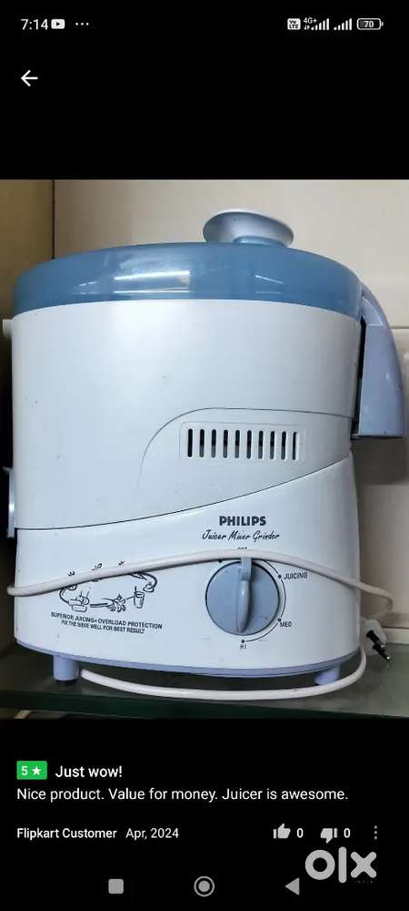 Philips grinder juice one jar