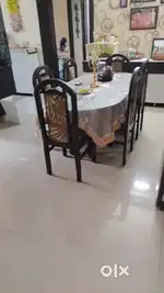 6 seater dining table with chairs