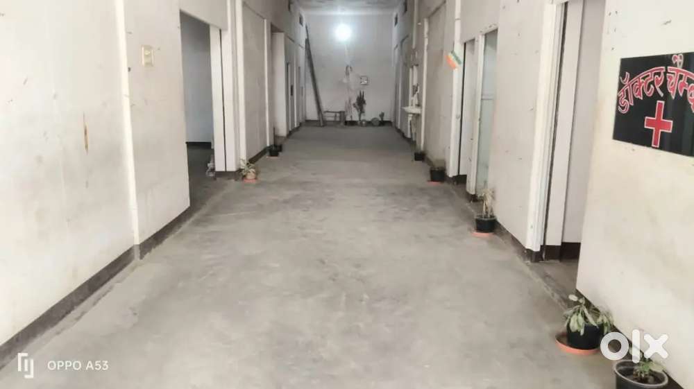 Rent for Hospital or Bank or big shops