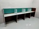 Office workstation md table reception table storage customized