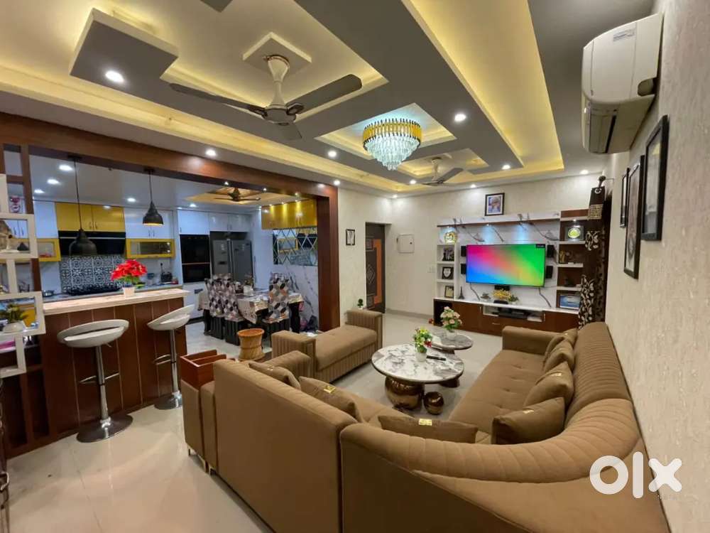 3bhk fully furnished luxury flat for rent