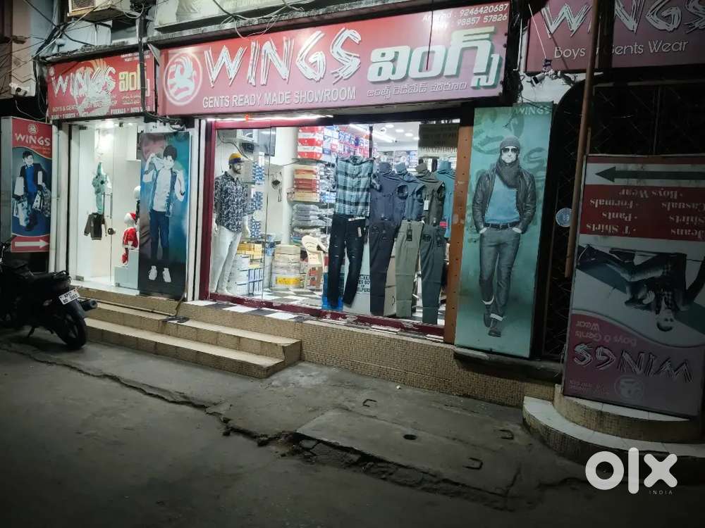 Wanted helper and sales men to work at readymade store