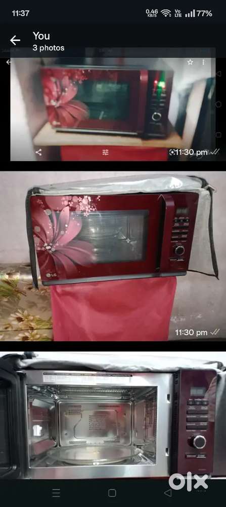 LG 32 ltr convection microwave oven