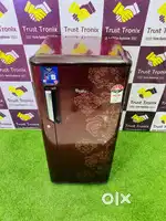 65Top looking maroon colour Whirlpool 5 star rating single door fridge