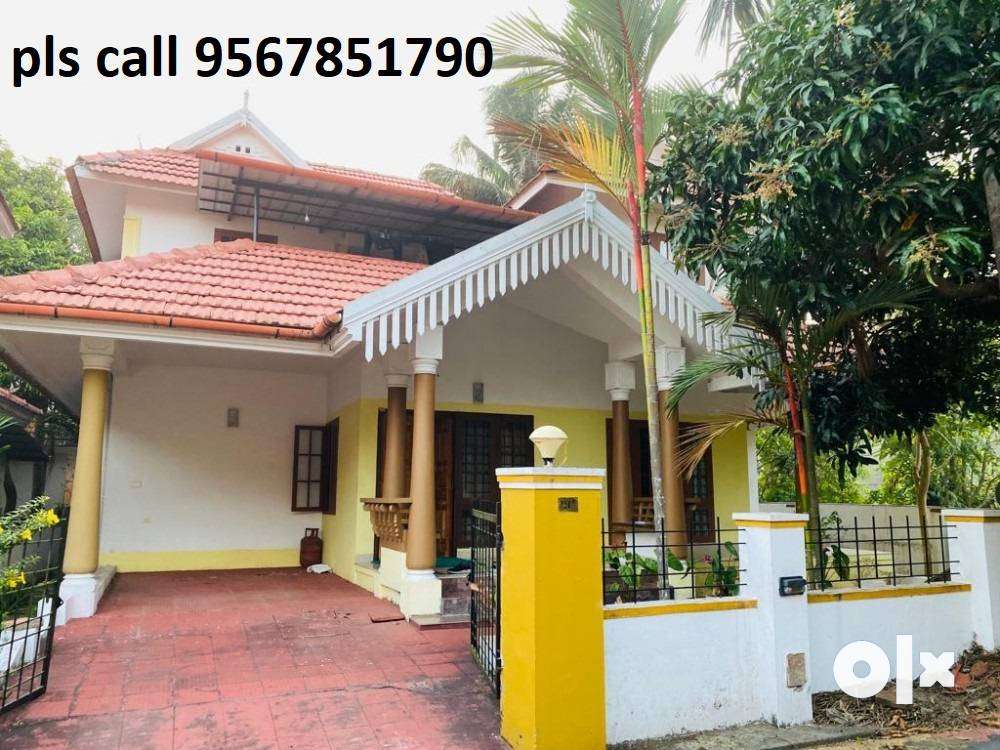 2 bhk semi furnished house for rent in palakkad town