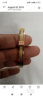 Imitation imported gents kada
