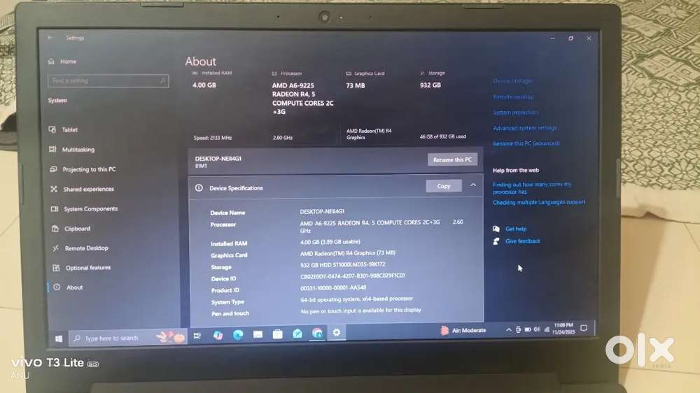 I want to sell my laptop