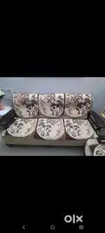 5 seater wooden sofa set for sale