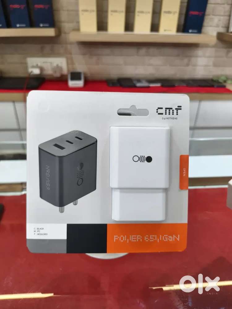CMF  Nothing 65W GaN 3A Multiport Mobile Charger. 