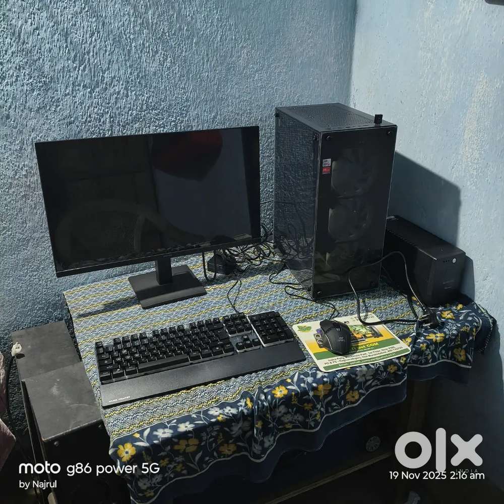 Only 5 day age,Amd rayzan 5 5600g, 500gb nvme SSD, 8gb 3200 ram, msi