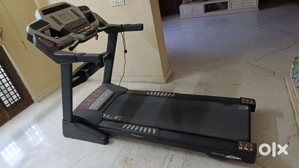 Home Gym - Sole F63 Treadmill, Elliptical machine and incline sit-up