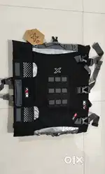 Rynox riding jacket and axor tail bag
