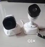 Cctv camera with screen