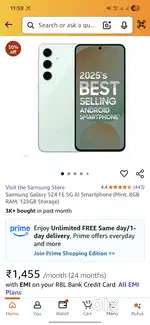 Samsung GalaxyS24 fe 8/128