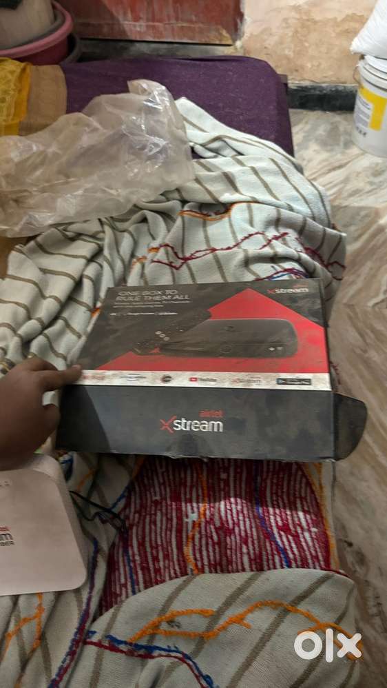 Airtel set top box and wifi router