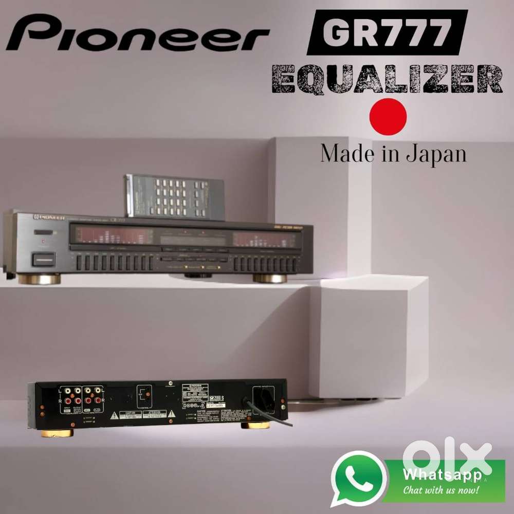 Pioneer GR-777 Stereo Graphic Equaliser