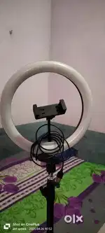Mobile tripod/ mobile stand 7/8 fit with ring light