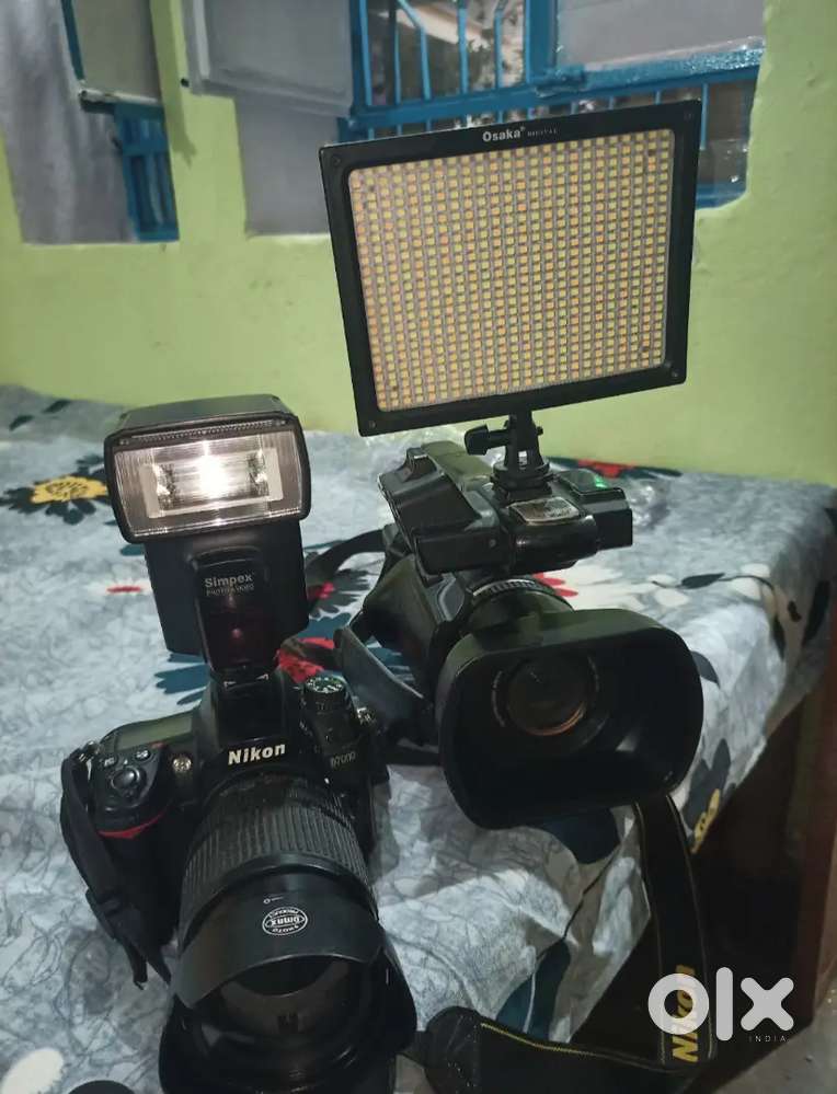 Nikon7000 And Panasonic AC90
