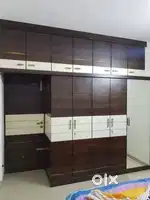 Interiors cupboard wood works