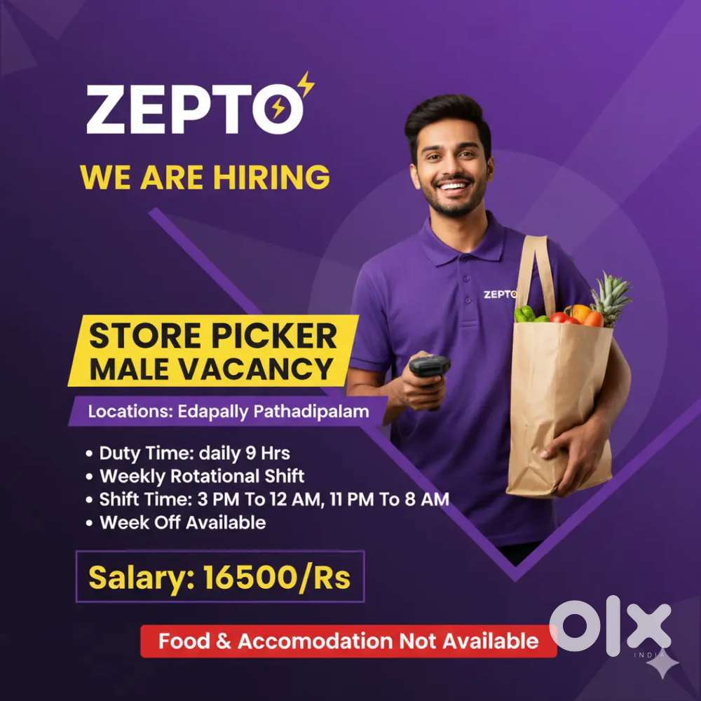 Pathadipalam Zepto Picker Vacancy