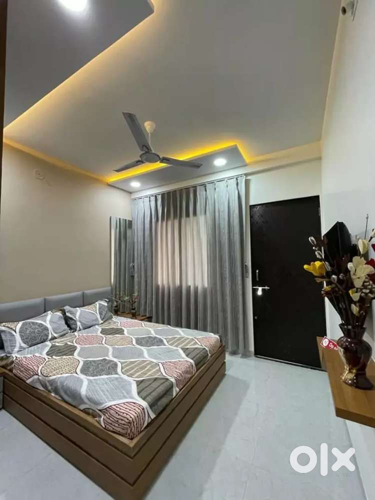 1 purab premium  furnished  available in 2bhk for rent