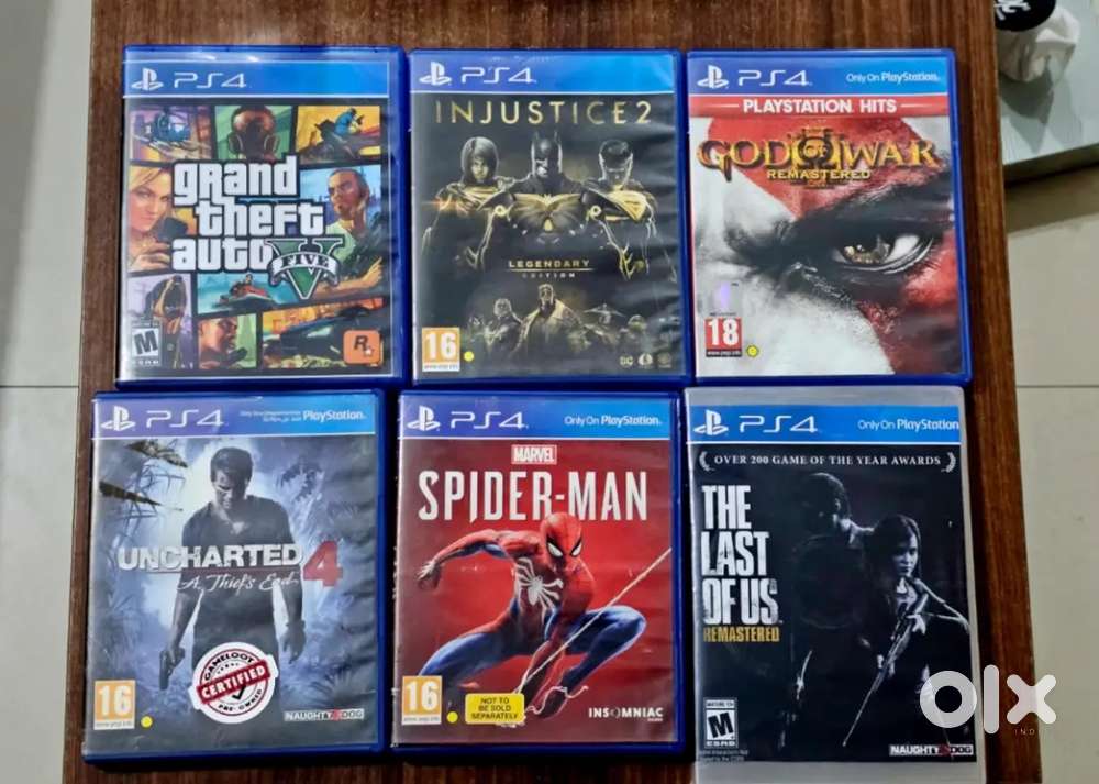 Must play PS4 Games, Controller & Camera
