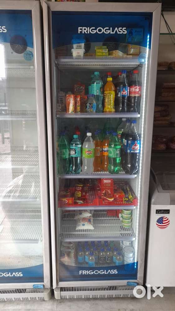Fridge with display