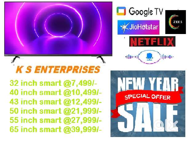 SABSE SASTA LED TV 32 INCH SMART @ 7499/-