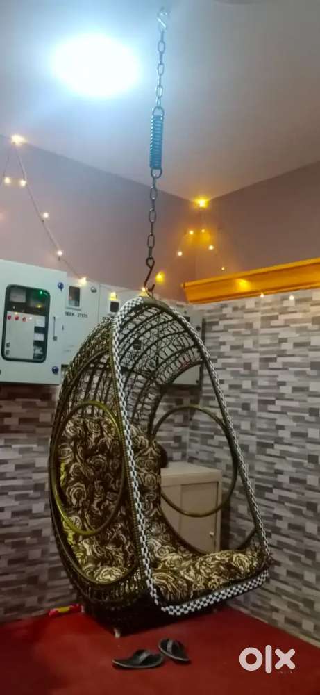 Hanging single jhula sofa