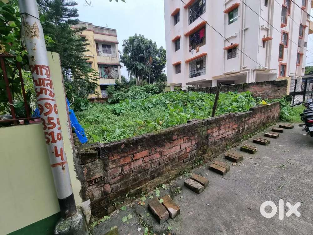 2 katha land for urgent sale near by Sarsuna 18D Bus Stand