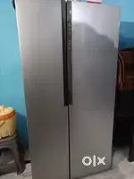 Haier fridge double door almirah type 600litre