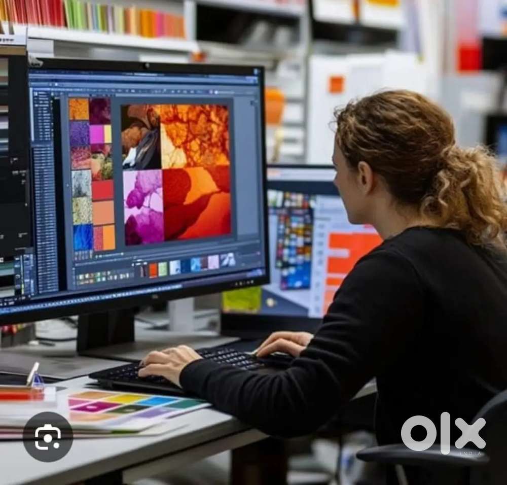 Lady Graphic designer