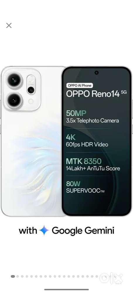 Reno 14 8/256 gb 2 days old