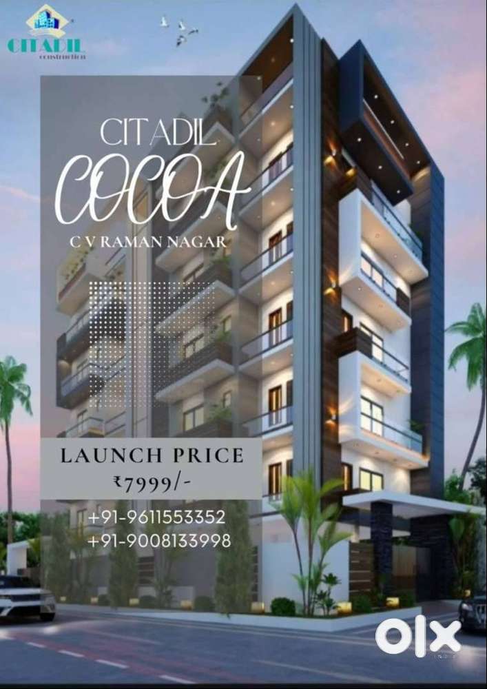 New Project Launch  3BHK Flat for sale near Bagmane Tech Park Blore