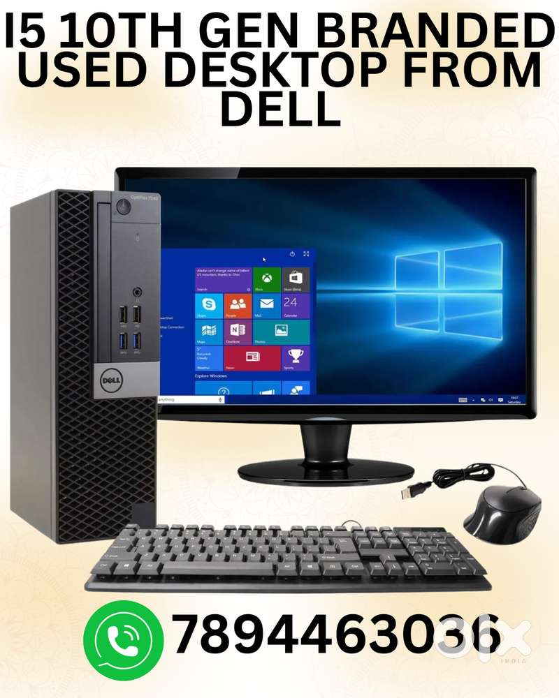 I5 10TH GEN BRANDED DESKTOP FROM DELL