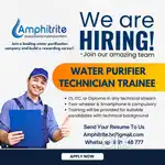 WE'RE HIRING – Water Purifier Installation Trainee