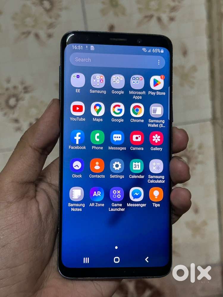 Samsung s9 good condition mobile phone
