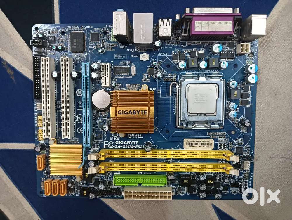 Motherboard Combo with Core 2 Duo, 320GB HDD