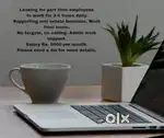 Admin analyst (Work from Home)