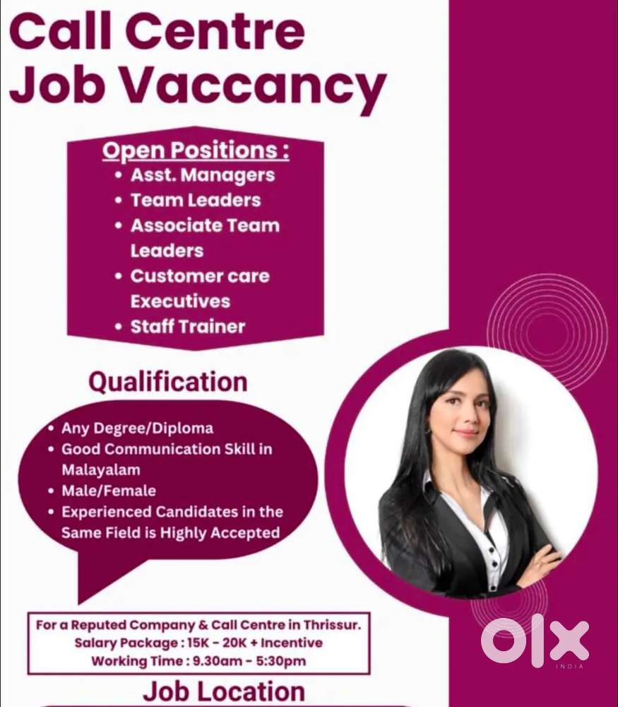 Call center job vacancies