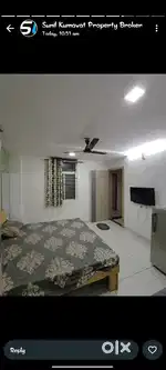 Independent fully furnished Studio room for rent near Mahindra showroo