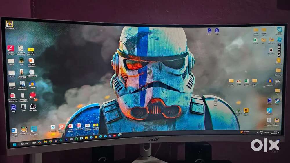 Ultrawide Desktop Coputer full set