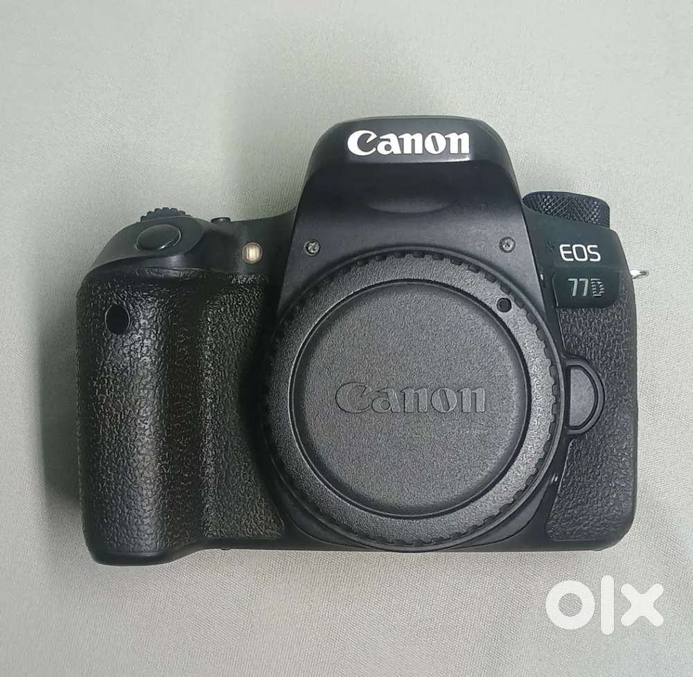 Canon 77d Body with Dual lens