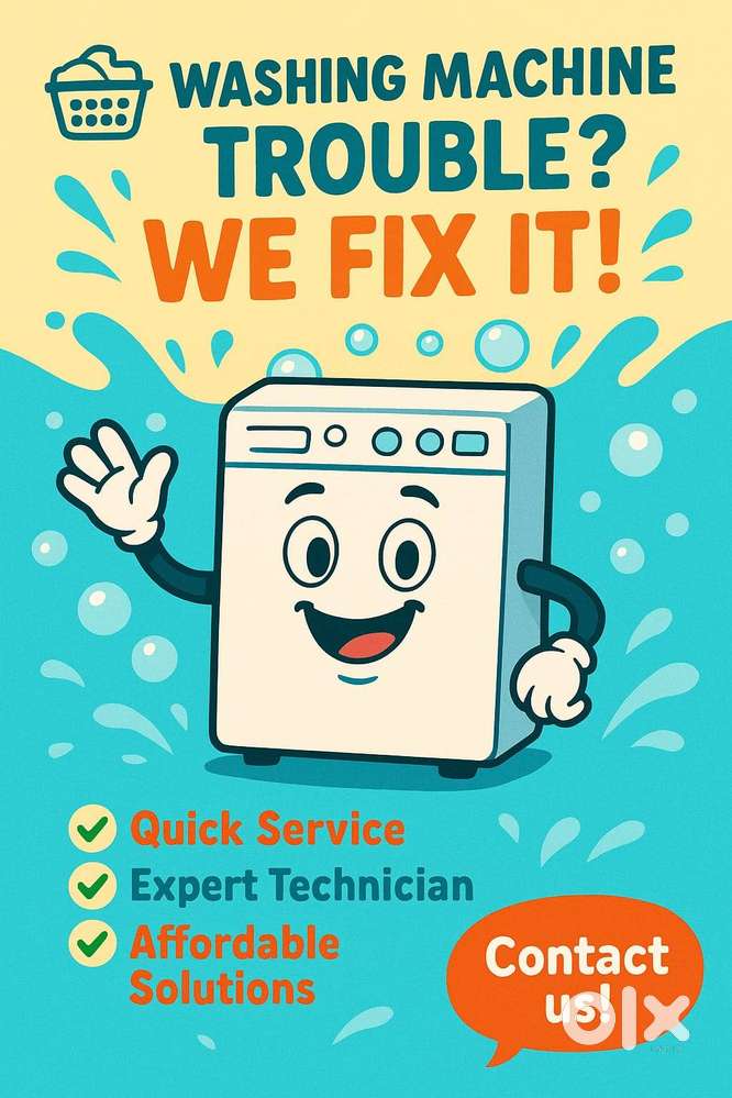 Washing Machine Repair & Service at Home
