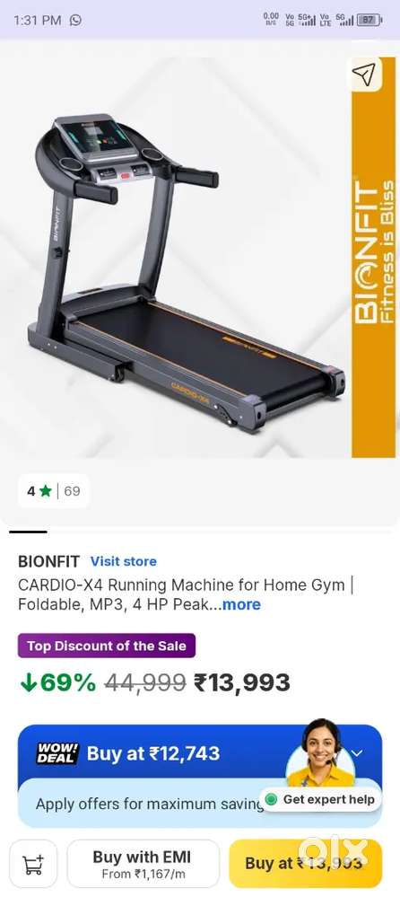 Bionfit Cardio X-4