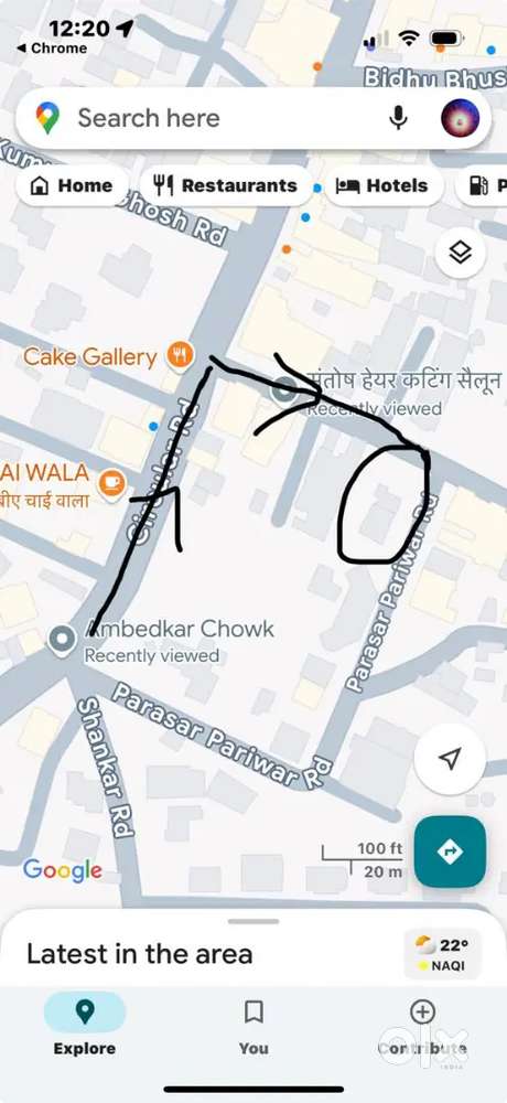 35 decimal land on prime location near Ambedkar chowk  Deoghar